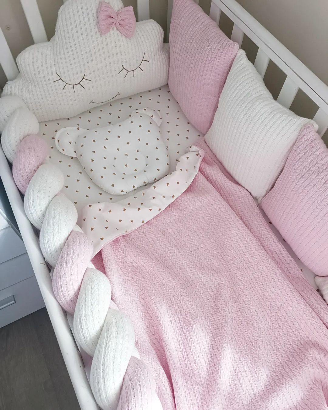 В ліжечко набір "Хмаринка рожева" Candykids