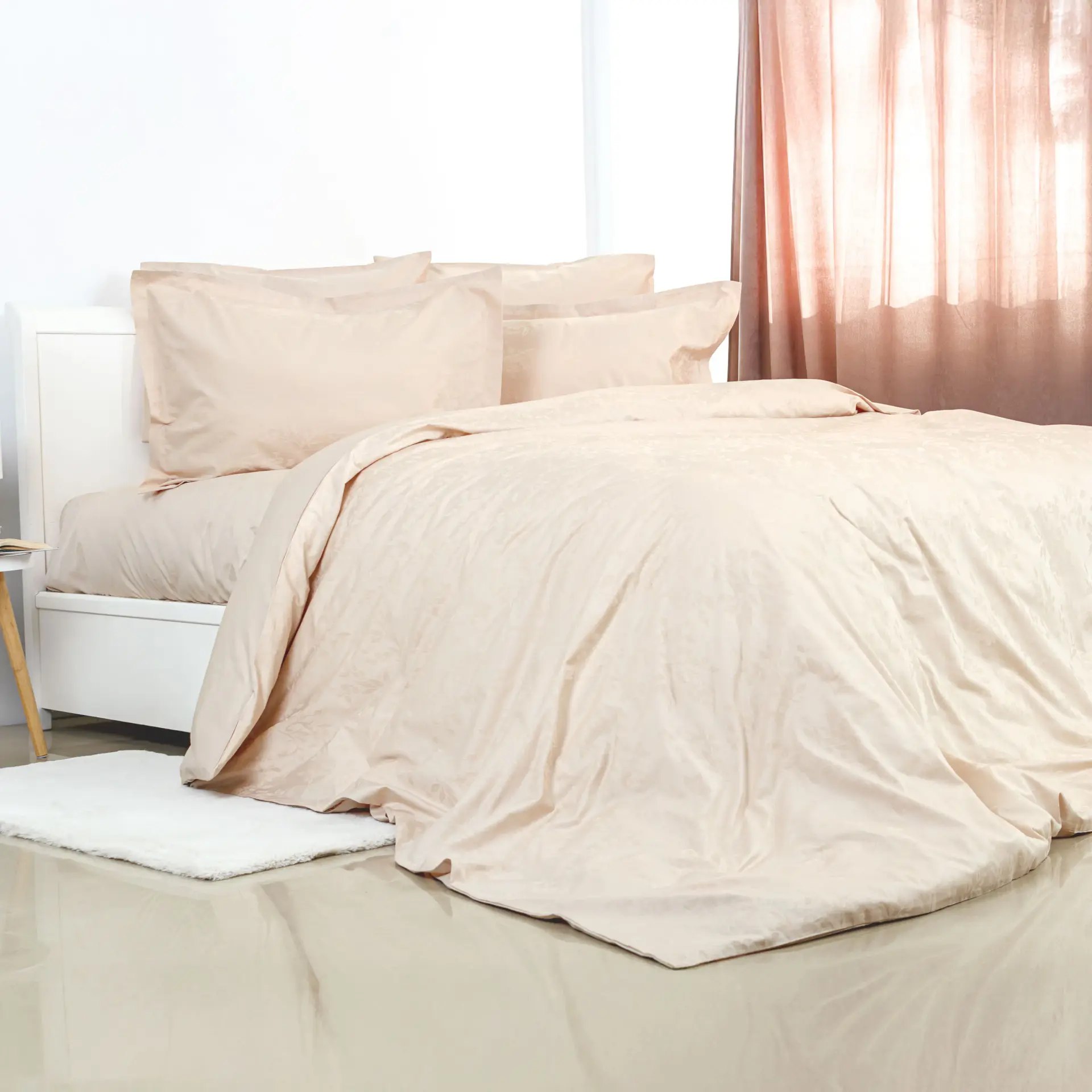 Комплект постільної білизни сатин-жакард ( 4 наволочки)