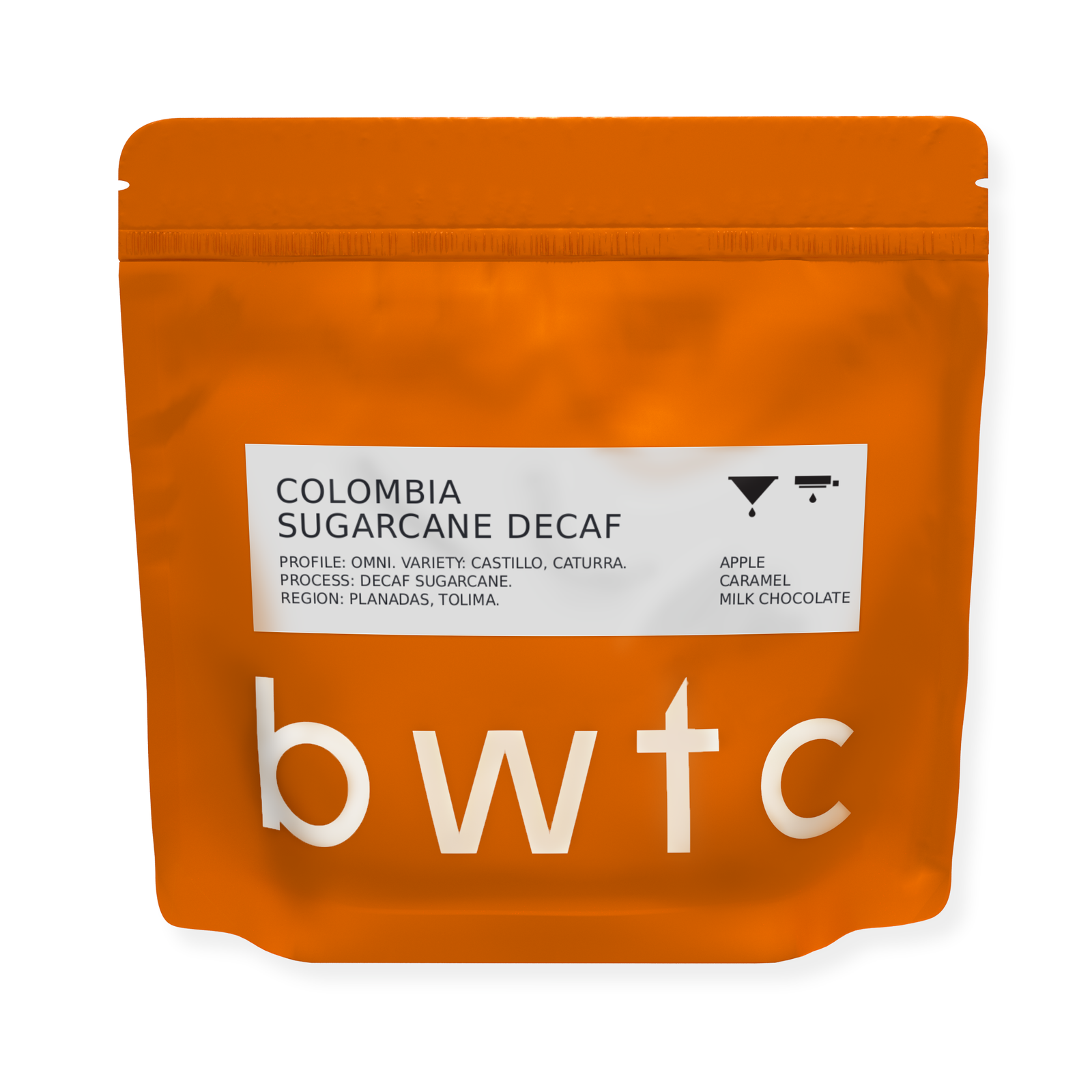 Кава в зернах Colombia Decaffeinated 250 грам