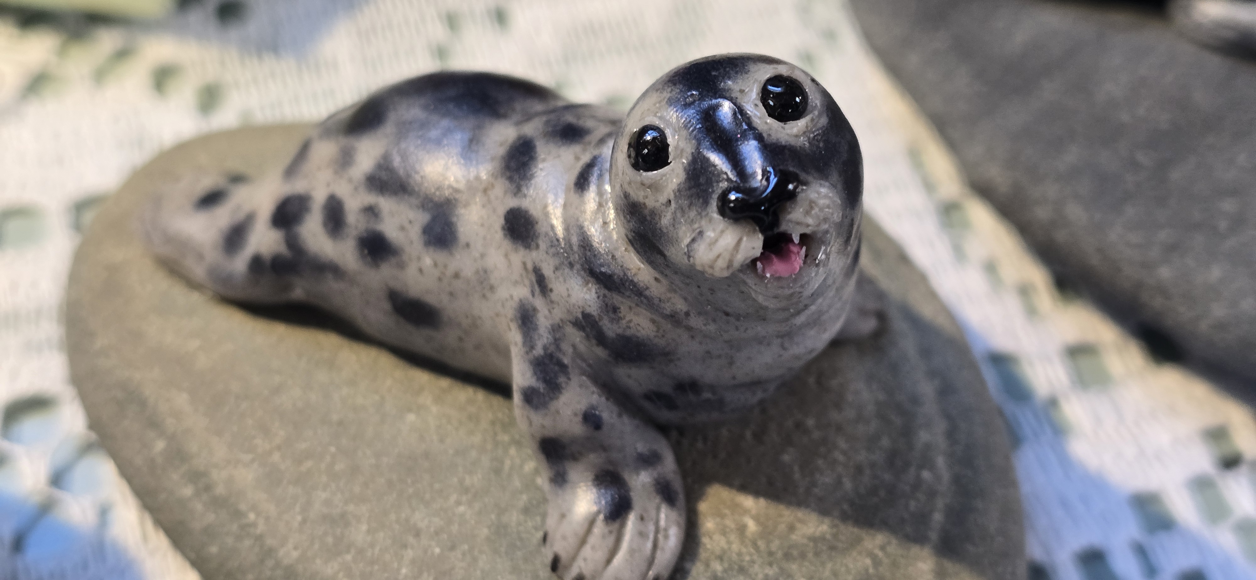 Cute Seal Figurine