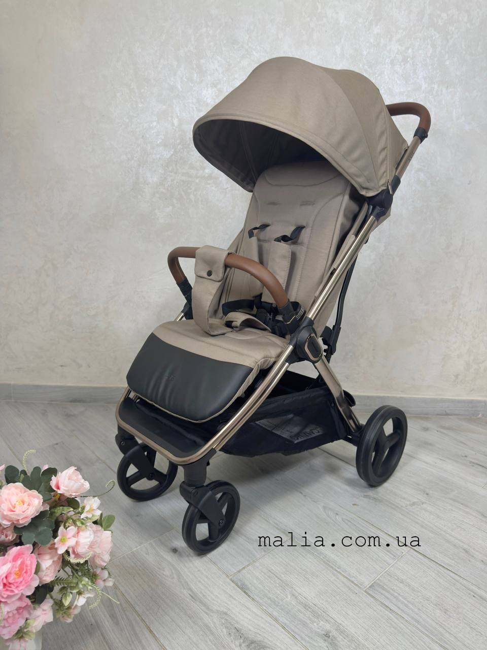 Візок прогулянковий EL CAMINO ME 1192 AXIS Milk Chocolate