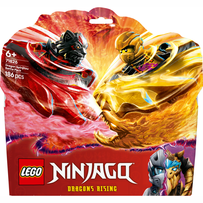 Конструктор LEGO NINJAGO Бойовий набір дракона Спін-джитсу (71826)