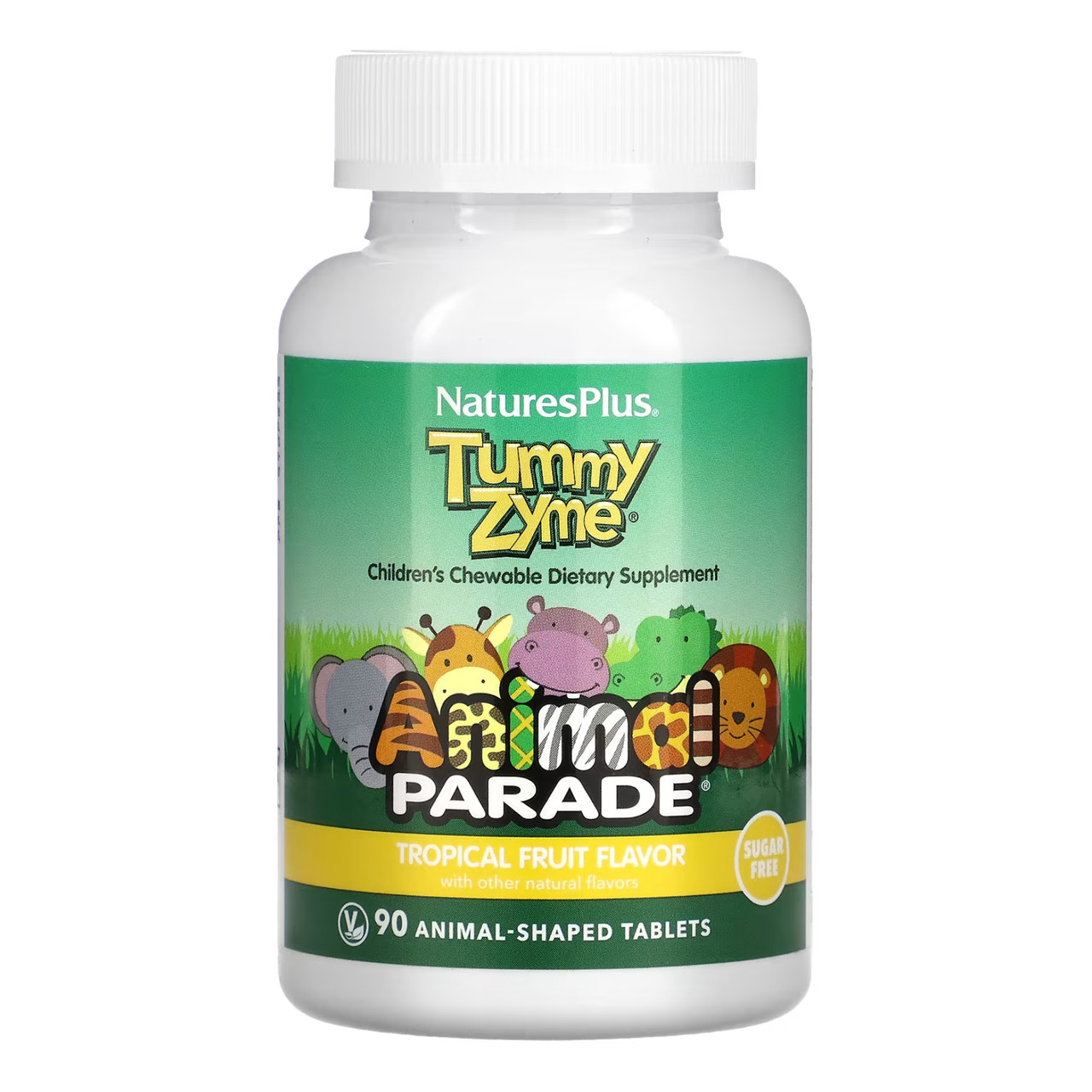Комплекс для Покращення Травлення для Дітей, Tummy Zyme Chewable - 90 tabs