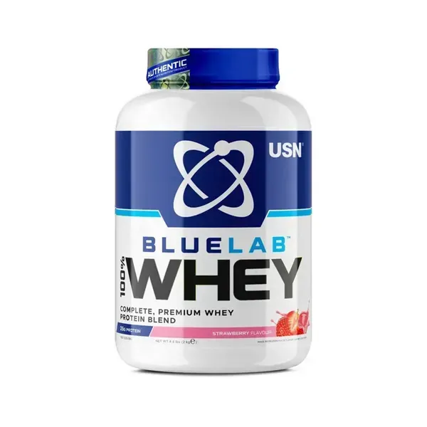 Протеїн USN Blue Labs 100% Whey protein - 2000г Полуниця