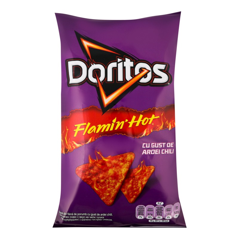 Чіпси Doritos кукурудзяні з «Шалено гострим смаком» (75г)