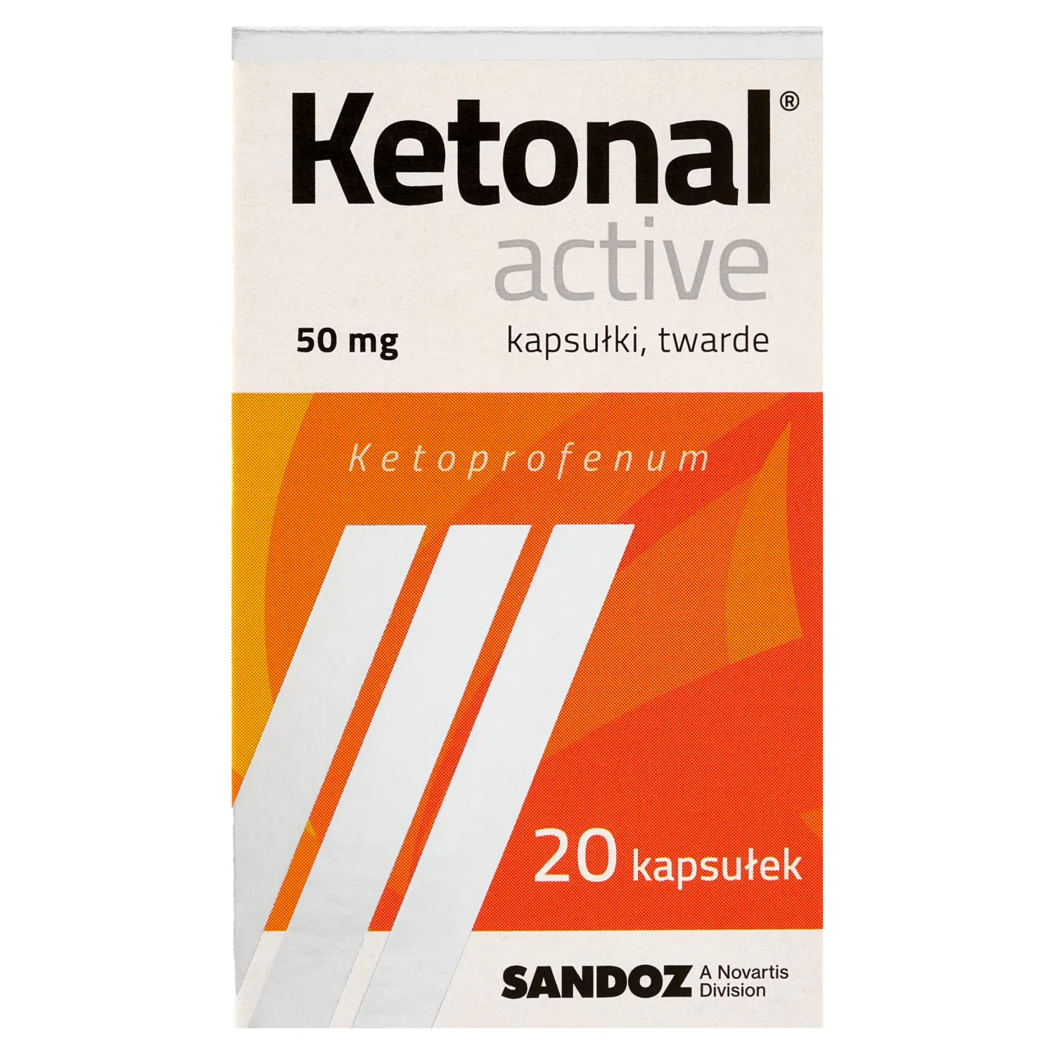 Ketonal Active знеболюючий та протизапальний засіб - 20 капс