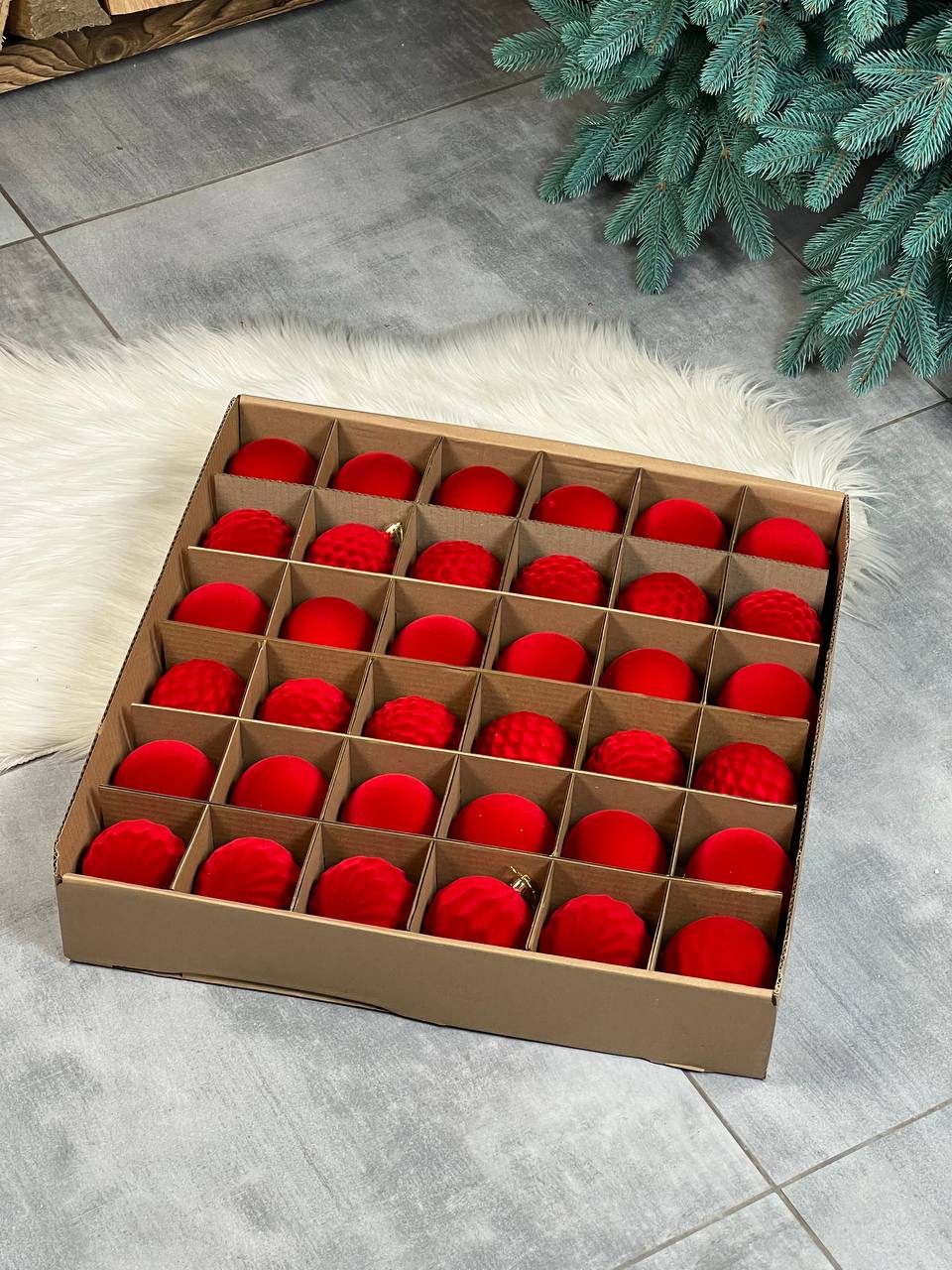 Подарунковий набір «Оксамитовий дует» - ЧЕРВОНИЙ ❤️