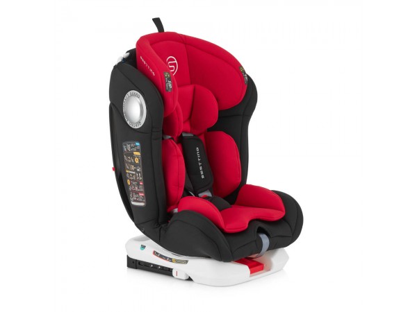 Дитяче автокрісло Sesttino Massiv ISOFIX red 0-36 кг