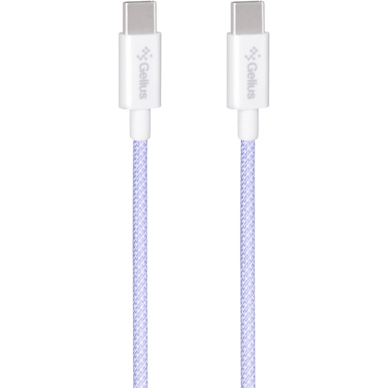 Кабель USB Gelius iCable GP-UCN010 Type-C to Type-C (1,2m) (60W) Violet