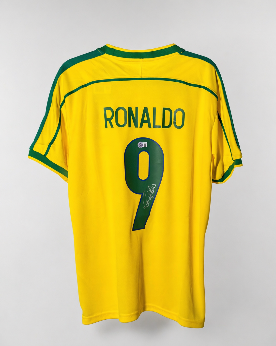JERSEY RONALDO CERTIFICADO BECKETT
