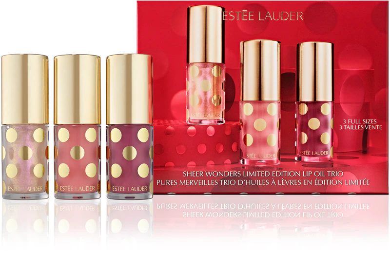 Подарунковий набір для губ Estée Lauder Holiday Lip Oil Set