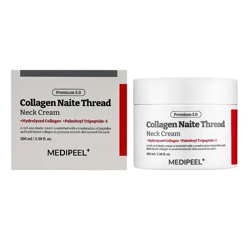 Пептидний крем для шиї і декольте Medi-Peel Premium Collagen Naite Thread Neck Cream 3.0 100ml 