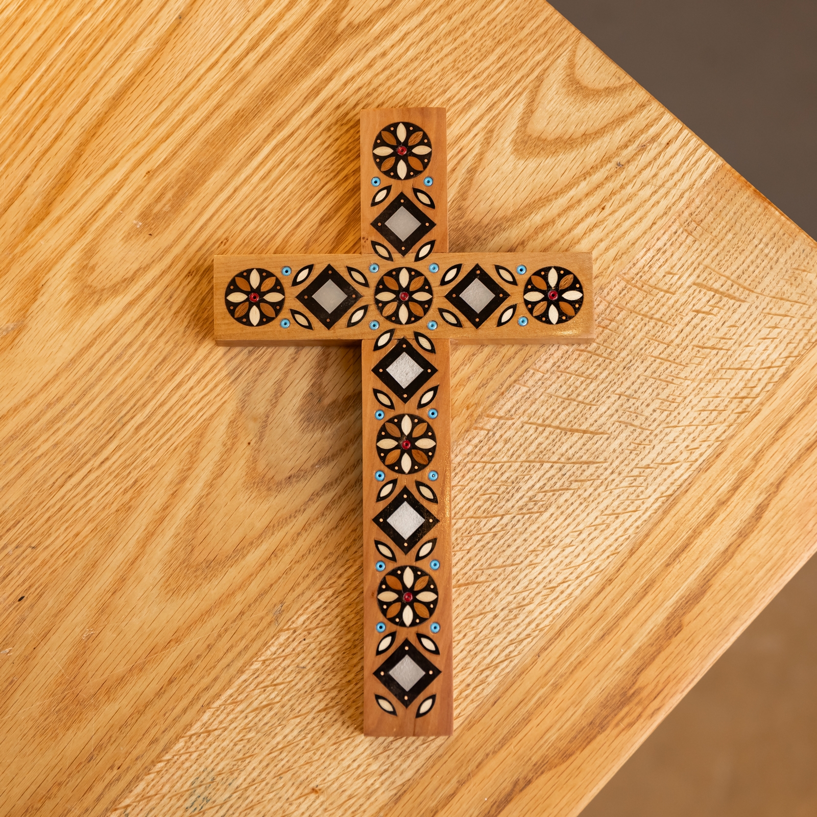 Інкрустований хрест, 25*15 см