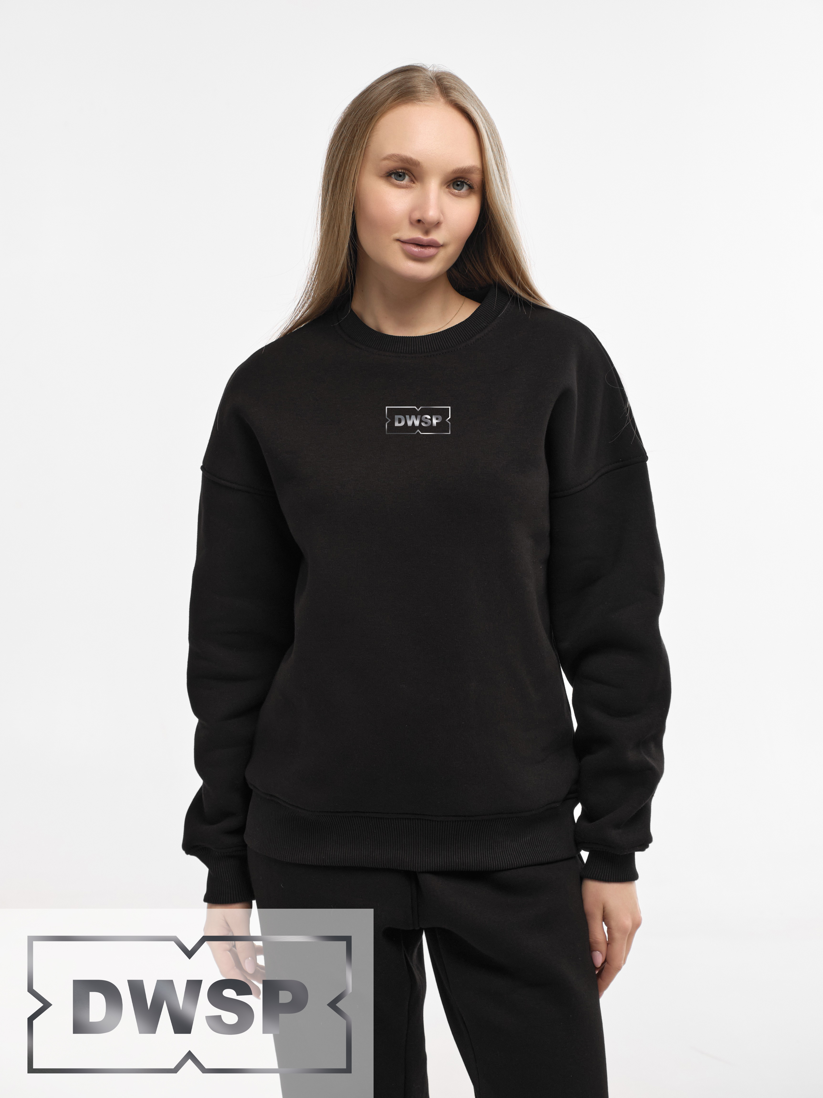 SWEATSHIRT ABRES "DWSP" | BLACK EMOTION | XS1
