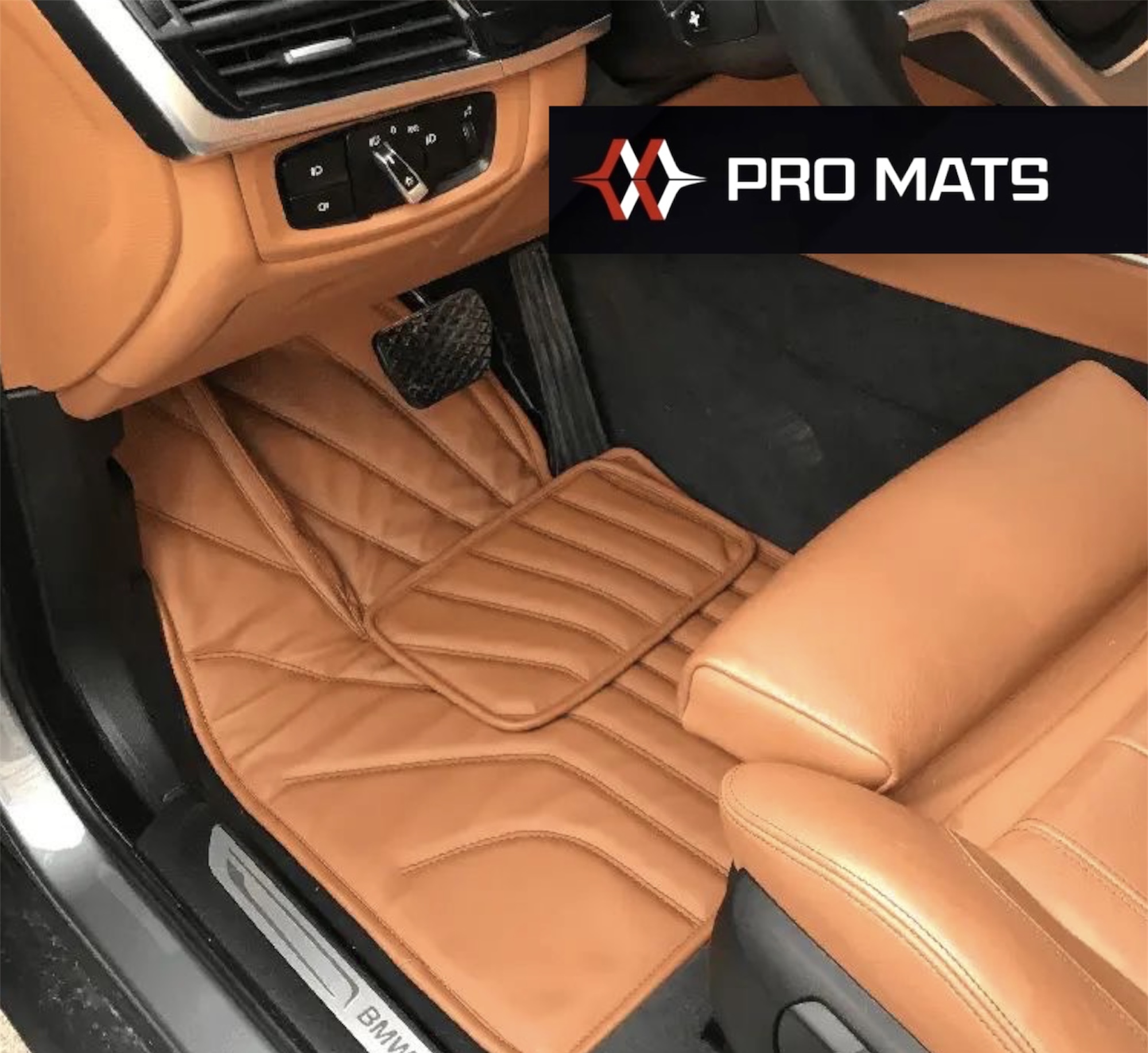 Килимки з екошкіри на BMW 7 (F-02 long) 2009-2015