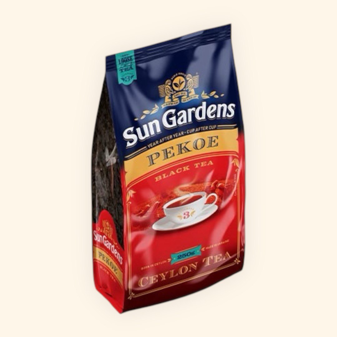 Sun Gardens Чай чорний Pekoe 250г, розсипний, дойпак