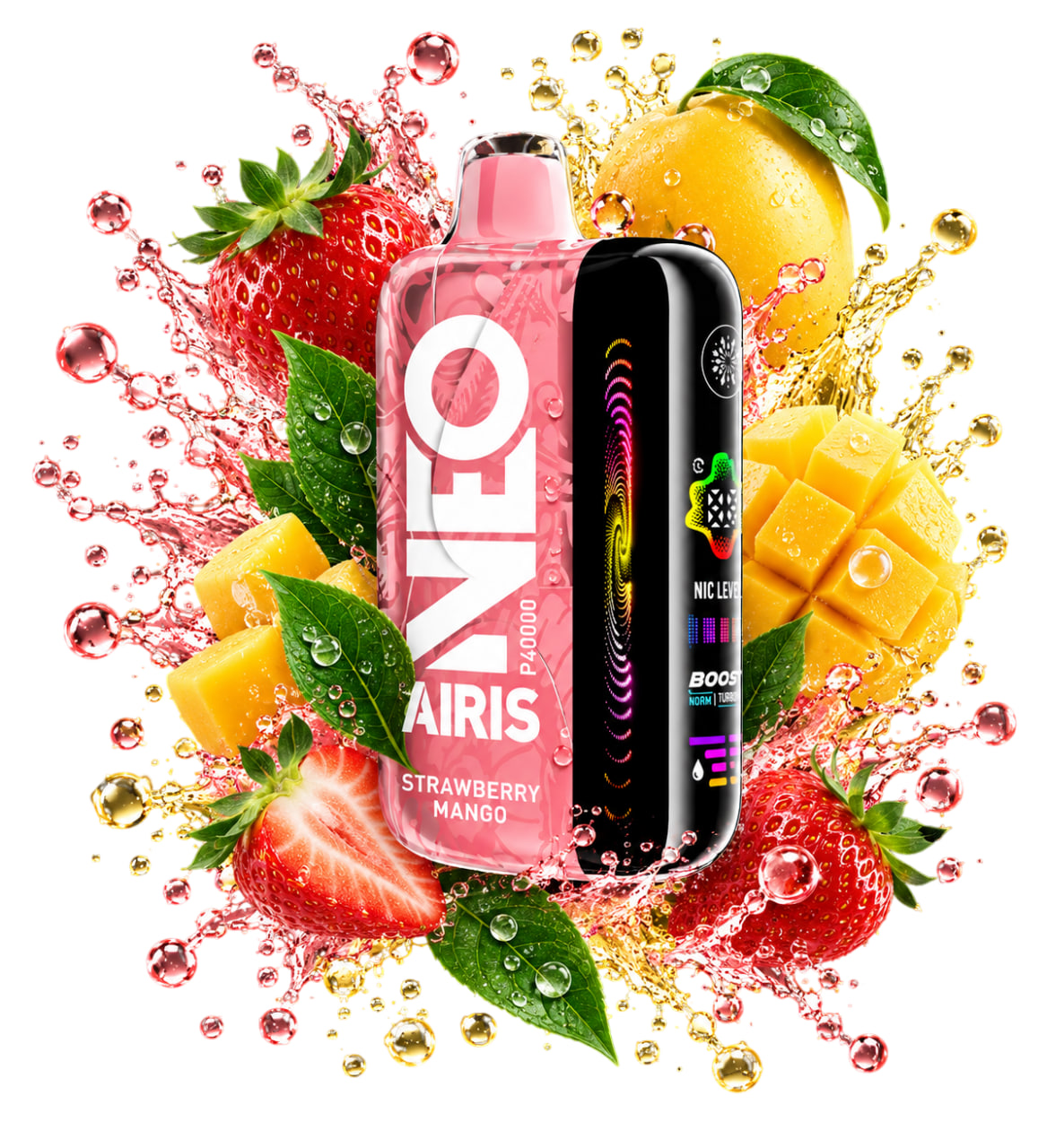 Аiris NEO P40000 Strawberry Mango (Полуниця манго)
