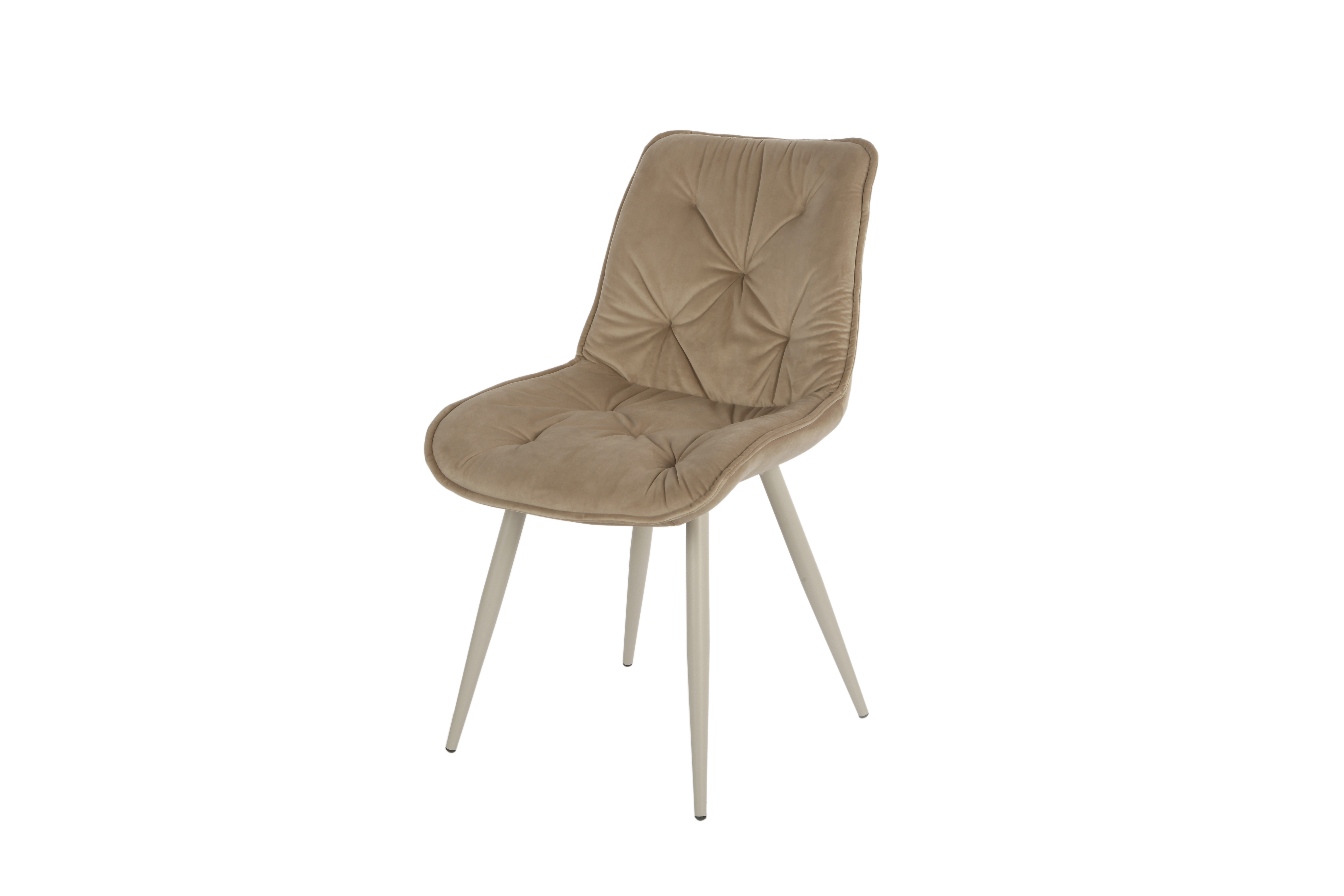 Стілець M-48 капучино велюр + капучино