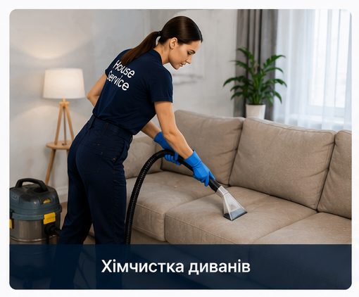 Хімчистка диван 4-х місний
