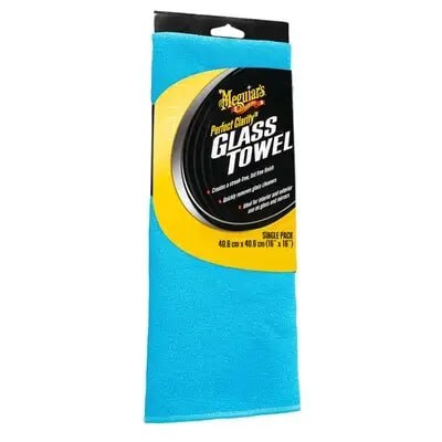 Рушник для скла синій Meguiar's X210300 Perfect Clarity Glass Towel, 40,6 х 40,6 см 1 шт