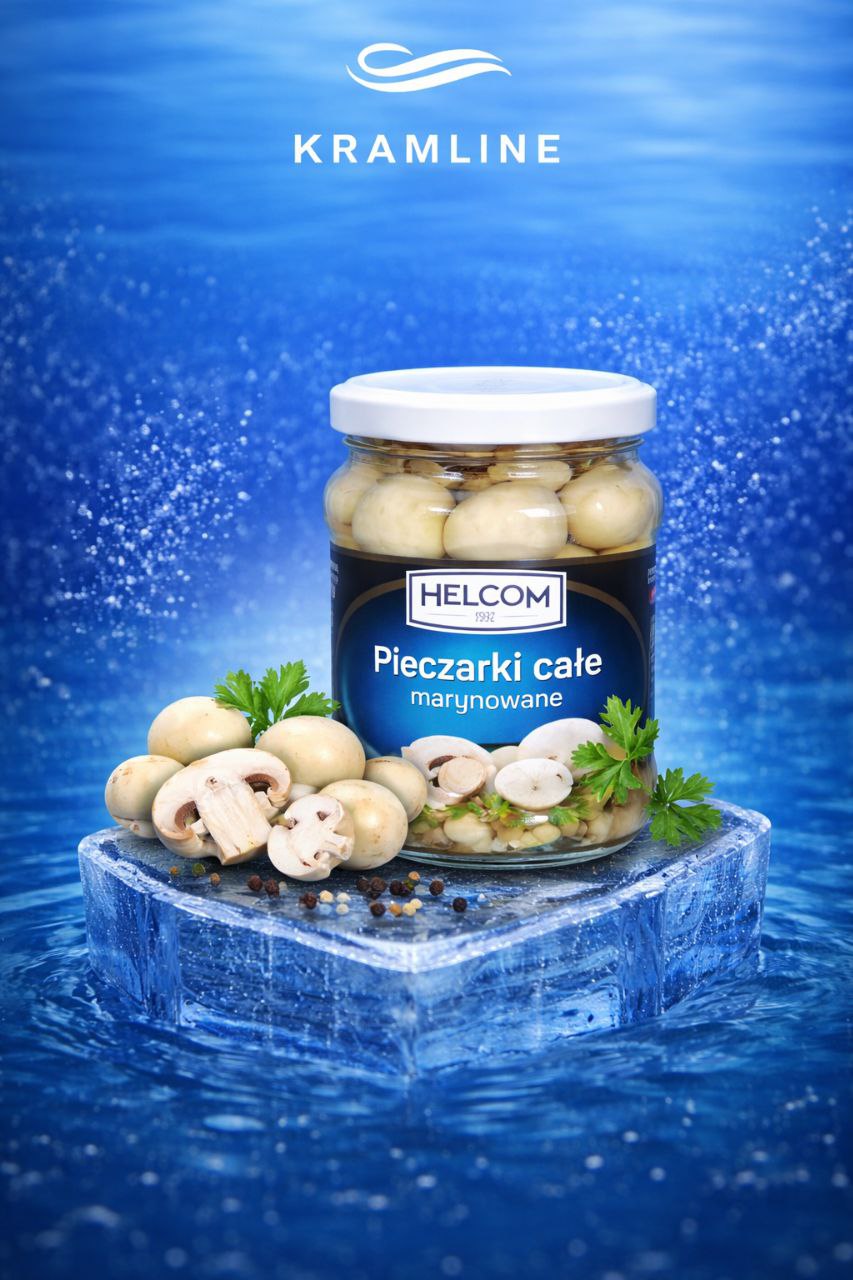 Консервовані цілі печериці “Helcom”