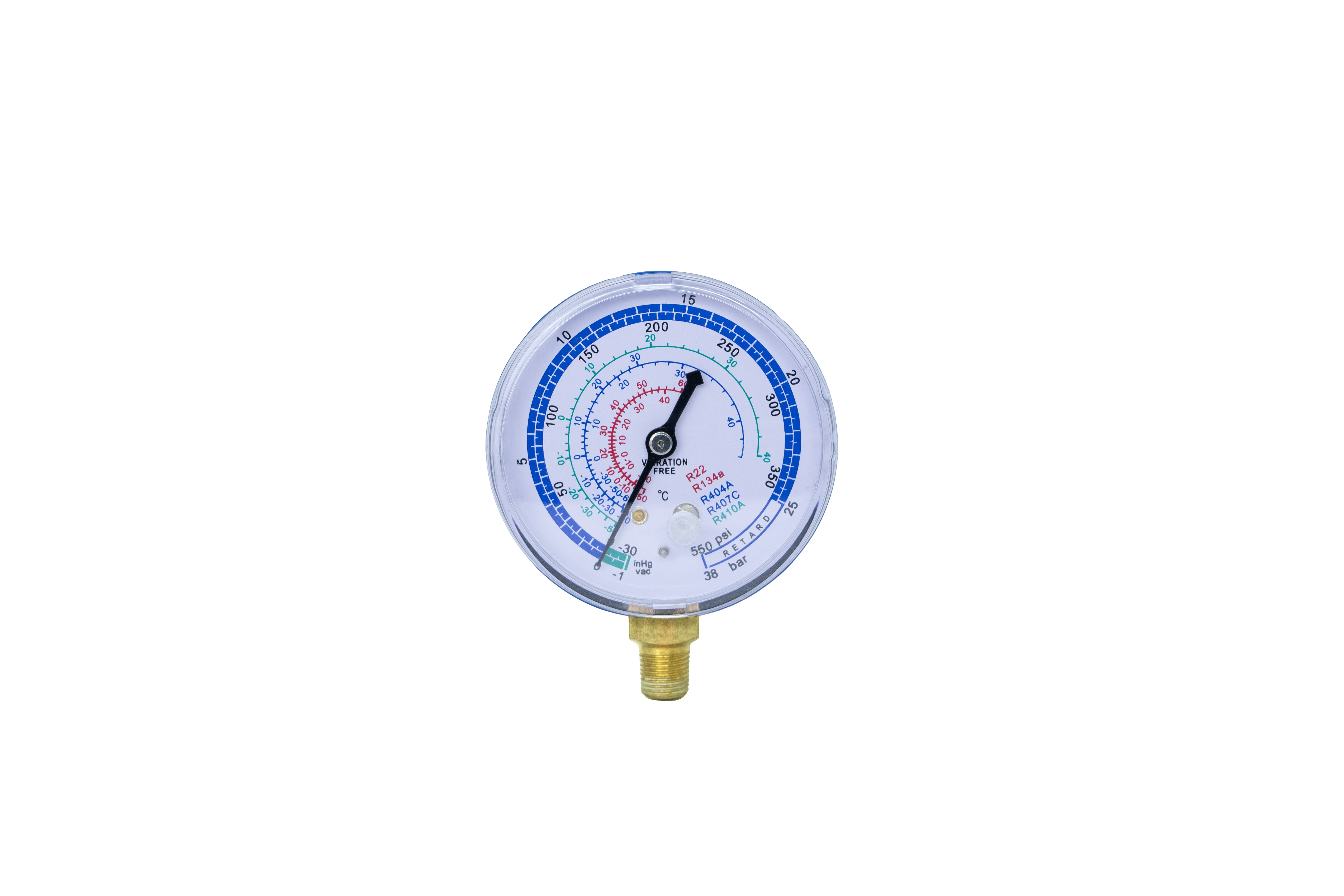 WK 6816 L Манометр низького тиску для фреону R32 / R134a / R410a / R407c