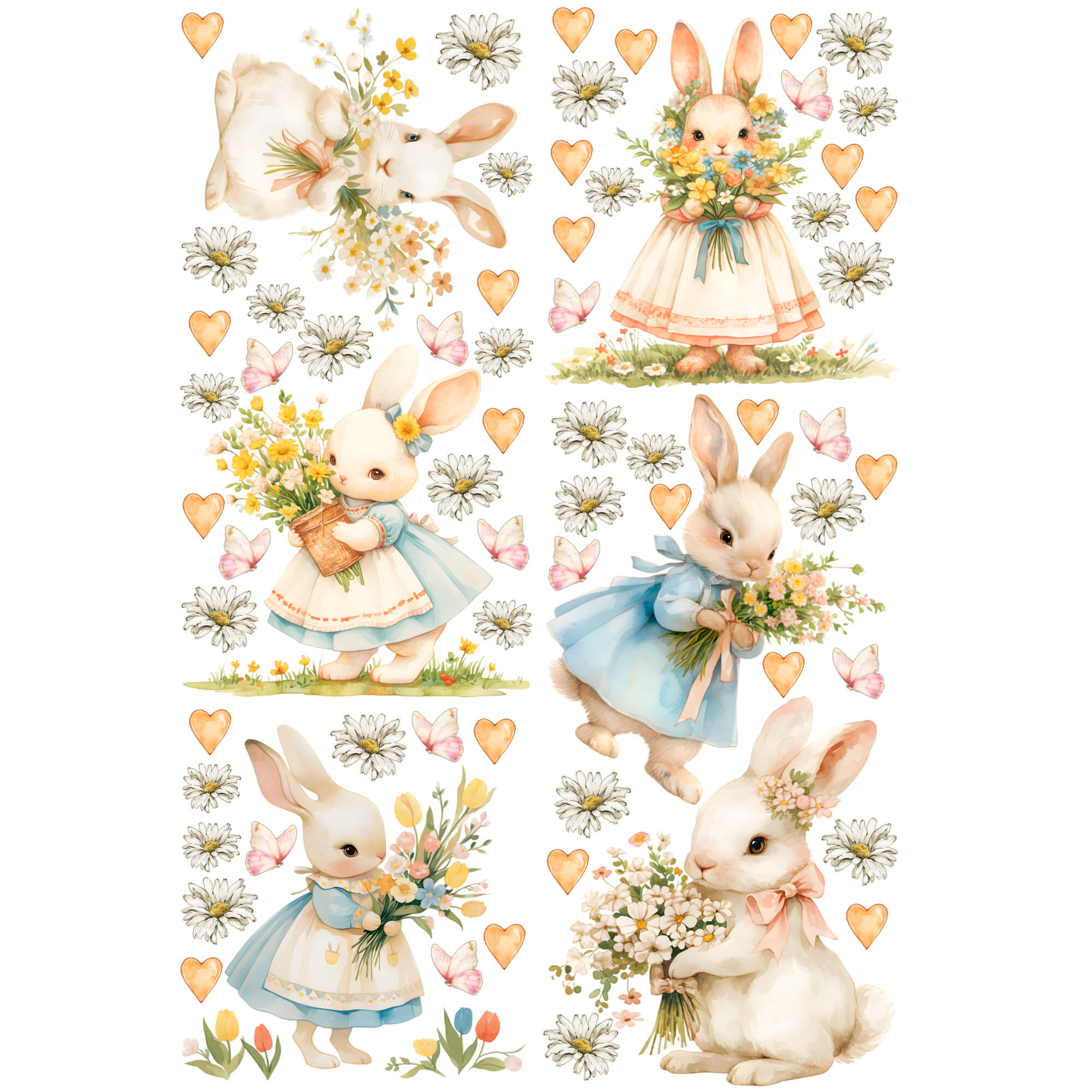 Наліпки "Зайченята 55.0"