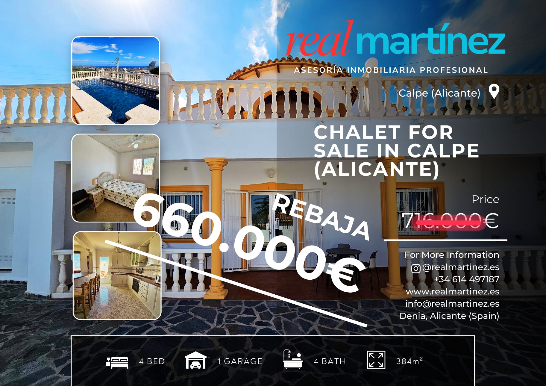Chalet en Calpe