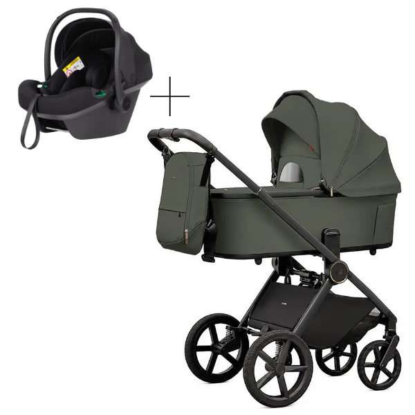 Коляска універсальна 3в1 CARRELLO Ultimo F CRL-6701 (2in1) Baltic Green