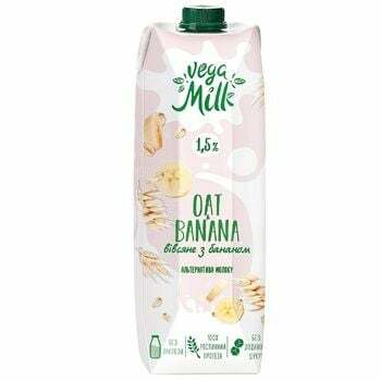 Напій вівсяний з бананом 0,95 мл Vega Milk