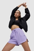 Спортивні шорти AVECS фіолетові з технологією 4-Way Stretch