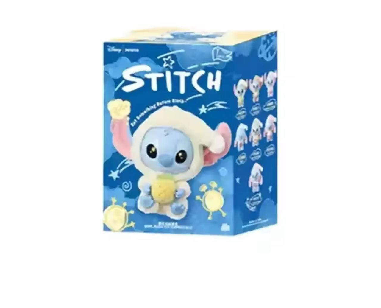 Дитяча м'яка іграшка сюрприз Лабубу Ліло та Стіч Labubu Lilo & Stitch плюшева, брелок для ключів сумки P02