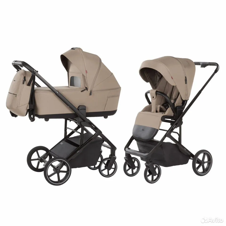 Коляска універсальна CARRELLO Alfa CRL-6522 NC (2in1) Alpine Beige