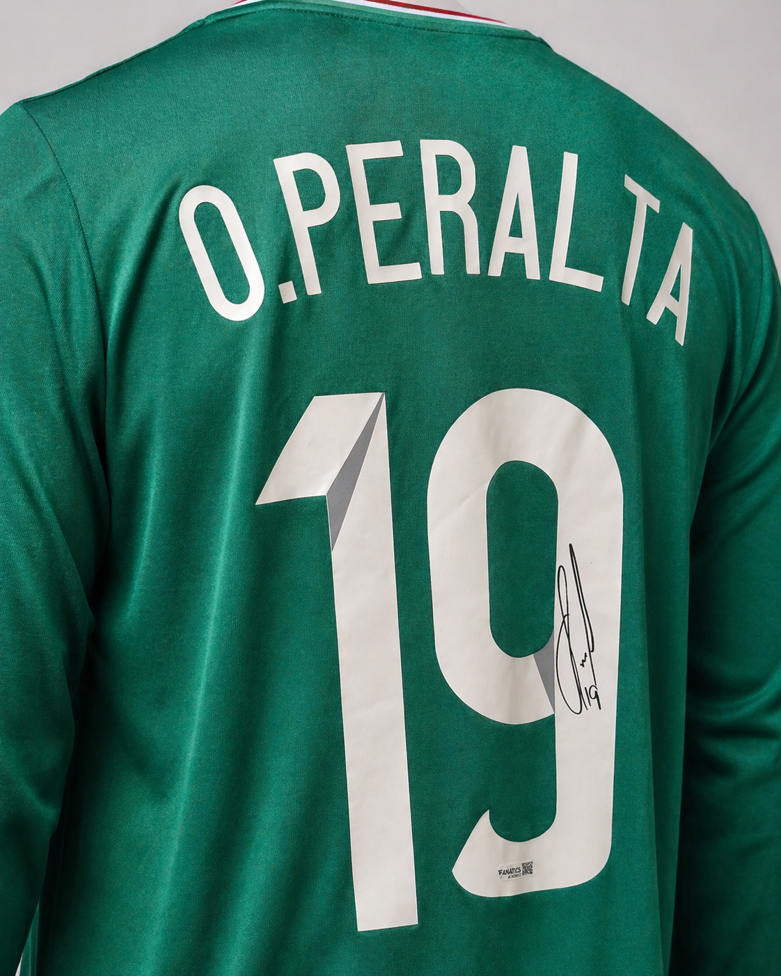 JERSEY ORIBE PERALTA MANGA LARGA CERTIFICADO JSA