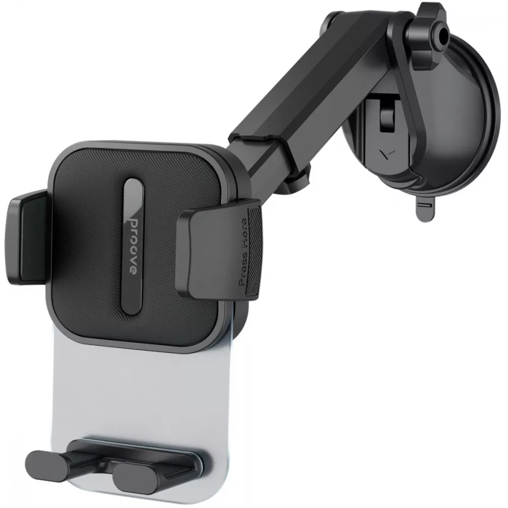 Автомобільний тримач Proove Crystal Clamp Suction Type Car Mount