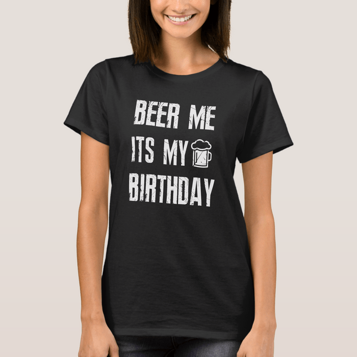 Футболка Beer me its my birthday