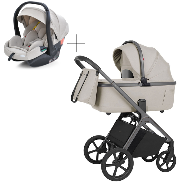 Коляска універсальна 3в1 CARRELLO Vector F CRL-6700 Zephyr Beige