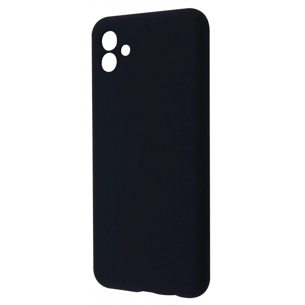 Silicone Case Full for Samsung A04e black