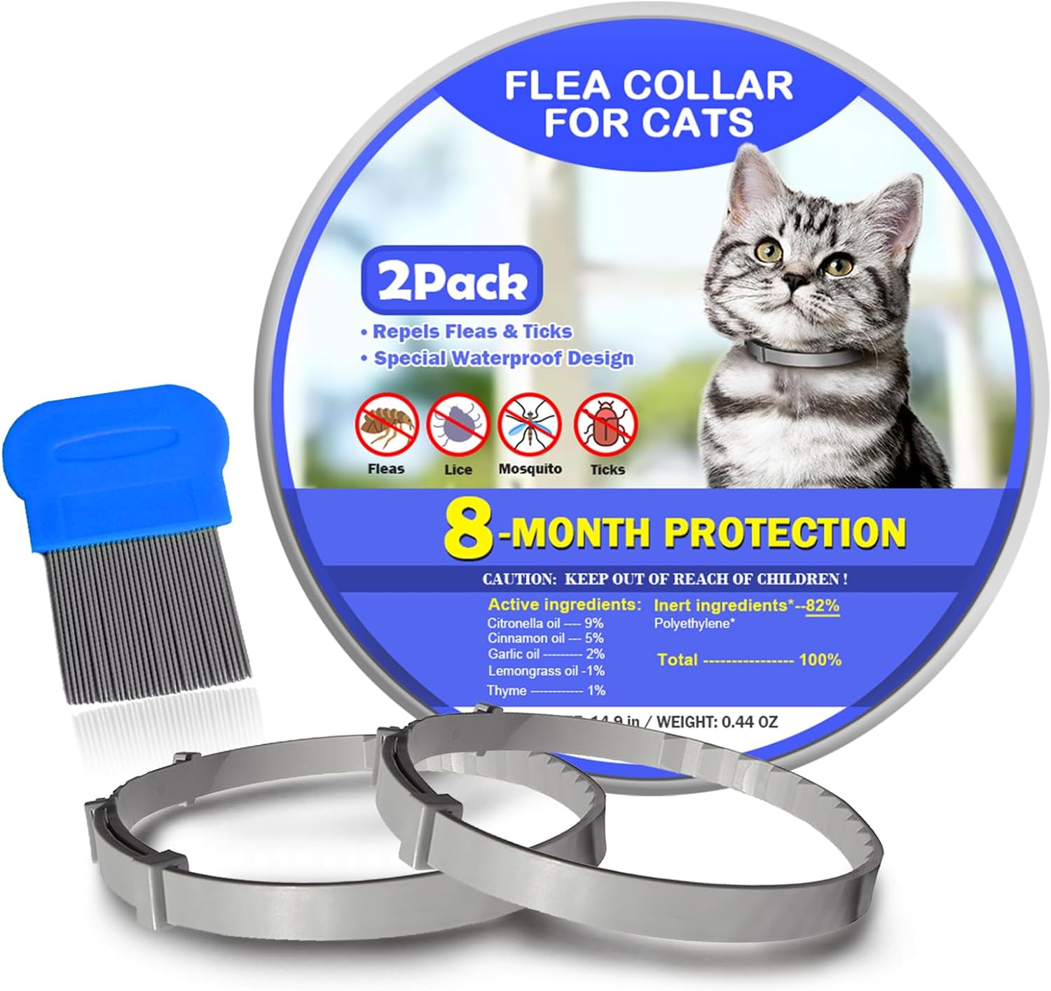 Flea and Tick Collar for Cats Kittens