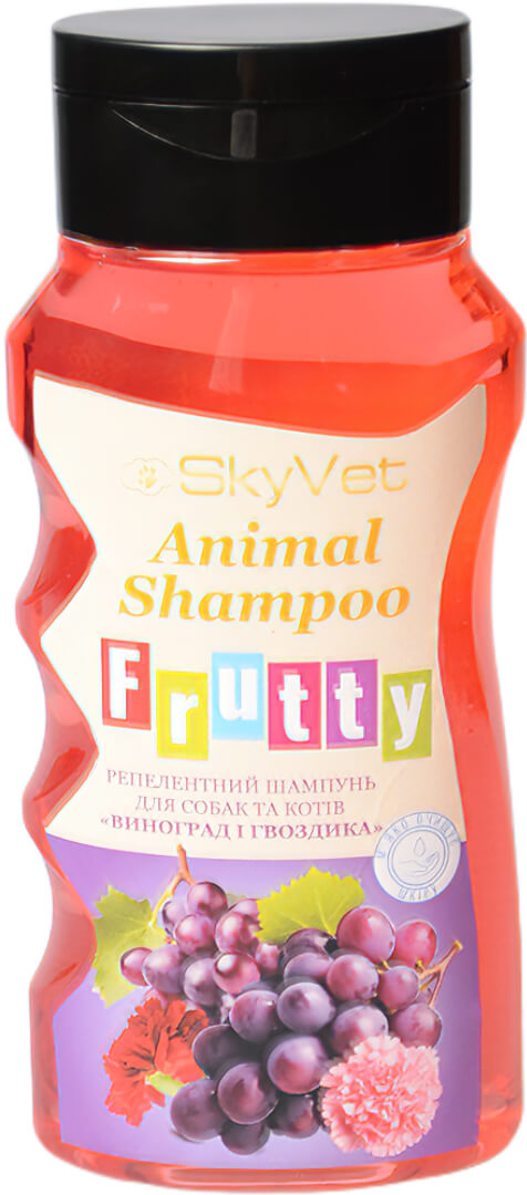 Шампунь Скайвет д/котів/собак репелентний «Виноград і Гвоздика» 280мл
