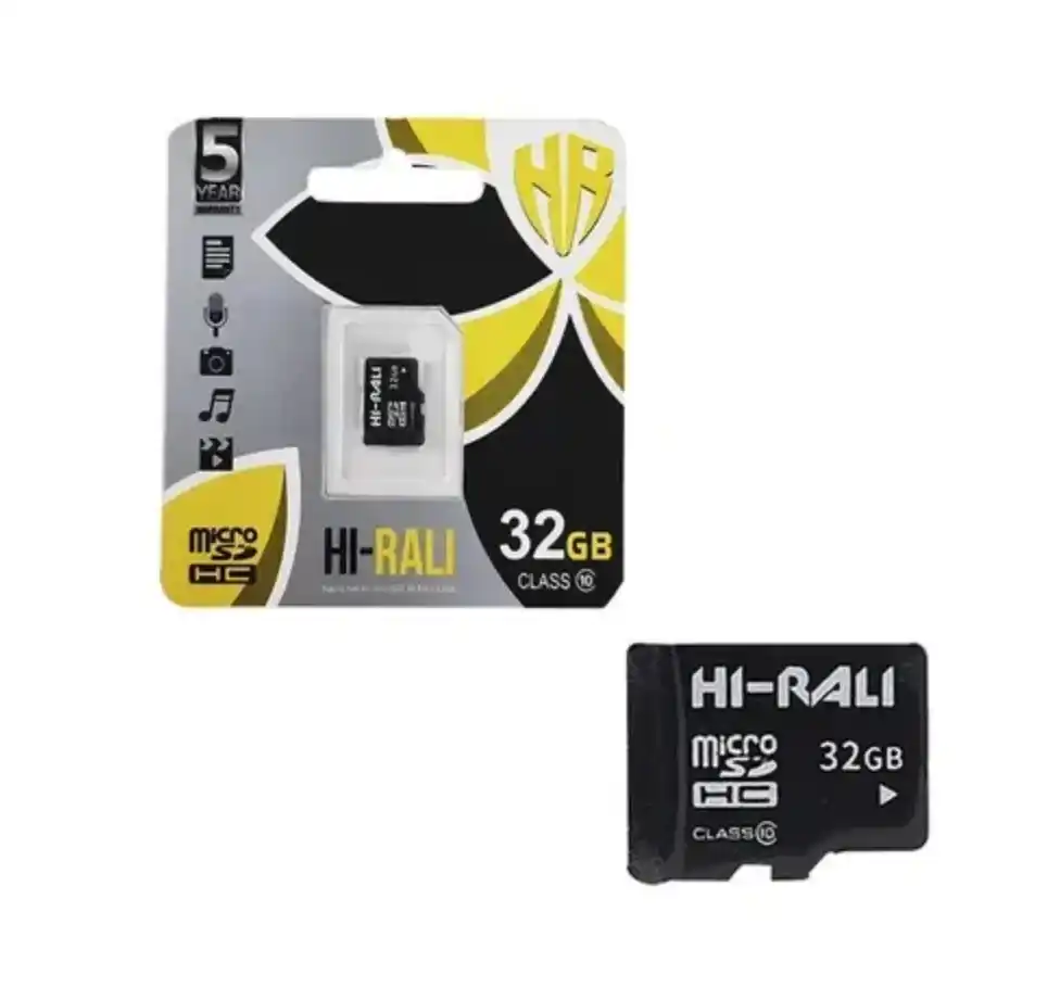Карта пам'яті HI-RALI microSD 32Gb Class10