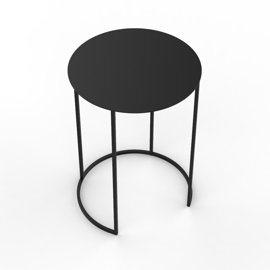 Приставний круглий столик