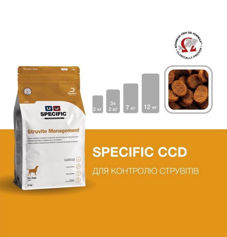СCD Struvite Management (контроль стувітів)