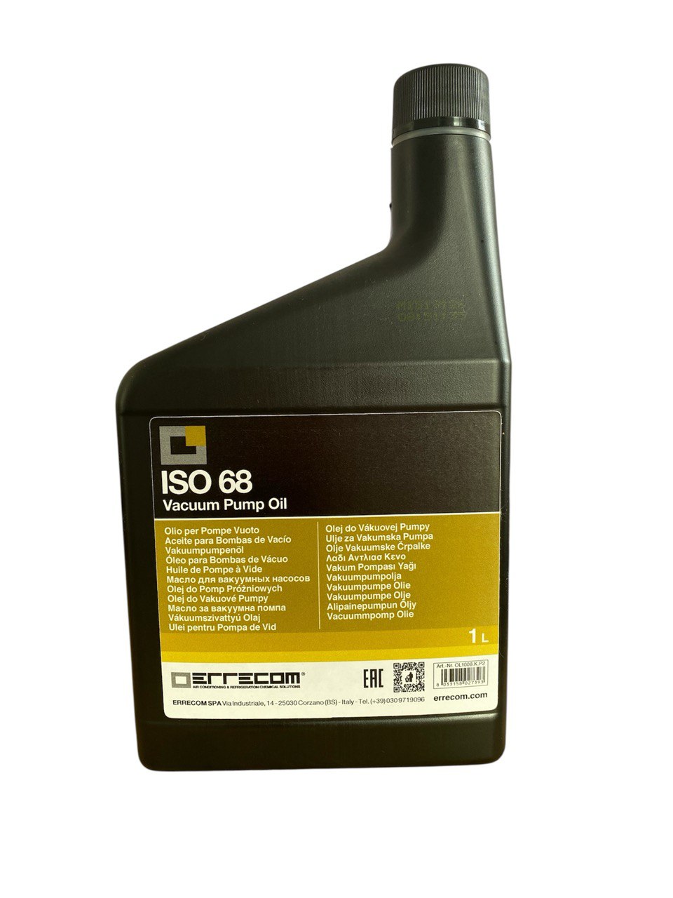 Errecom ISO 68 Масло для вакуумних насосів