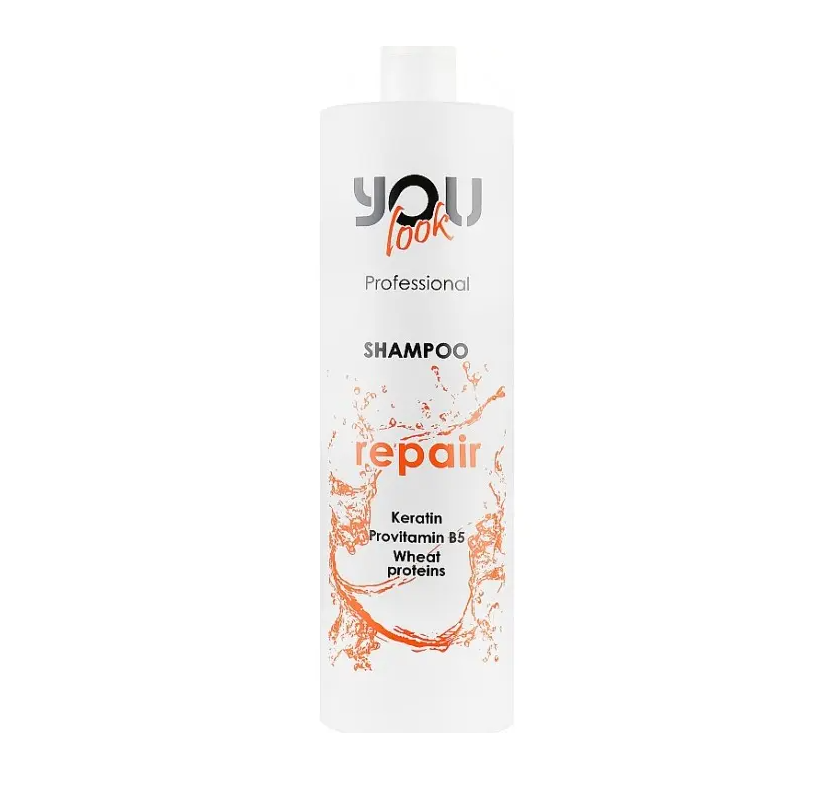 Шампунь You Look Professional Repair Shampoo для сухого та пошкодженого волосся, 1 л