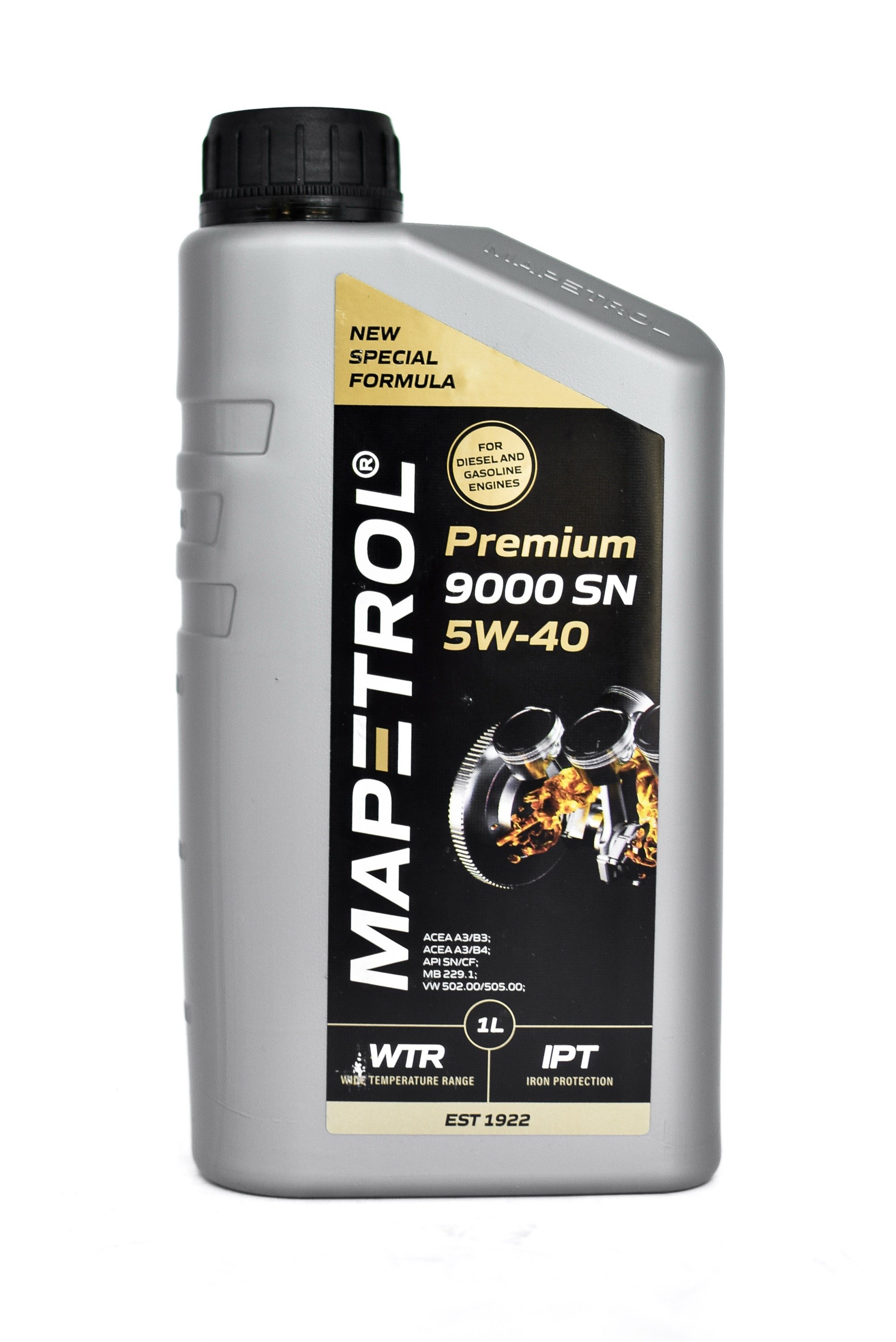 Олива моторна MAPETROL PREMIUM 9000 SN 5W-40 1L