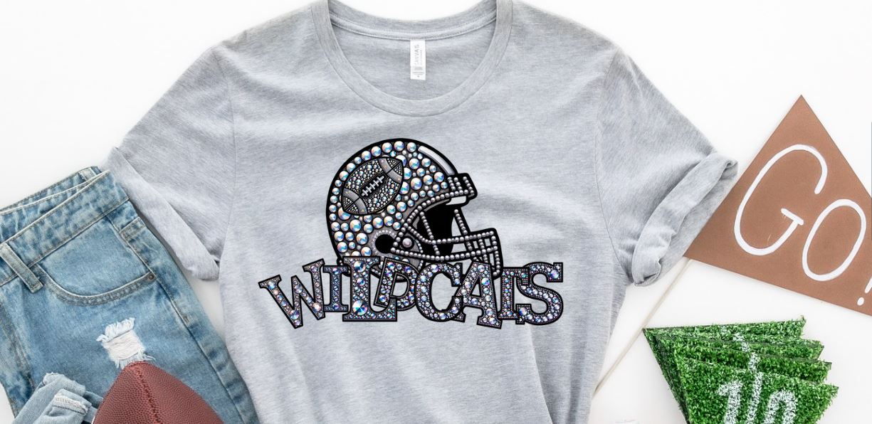 Wildcats Faux Rhinestones