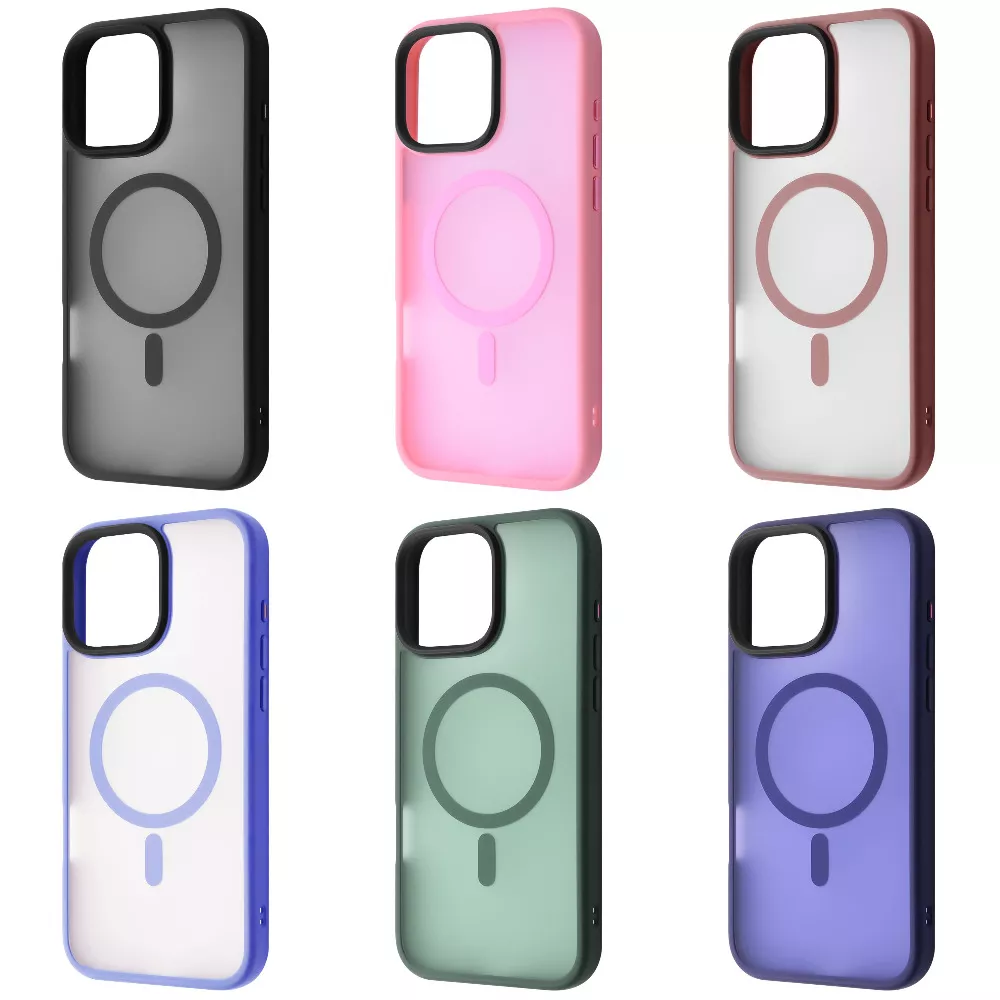 Чохол WAVE Matte Insane Case with Magnetic Ring iPhone 16 Pro Max