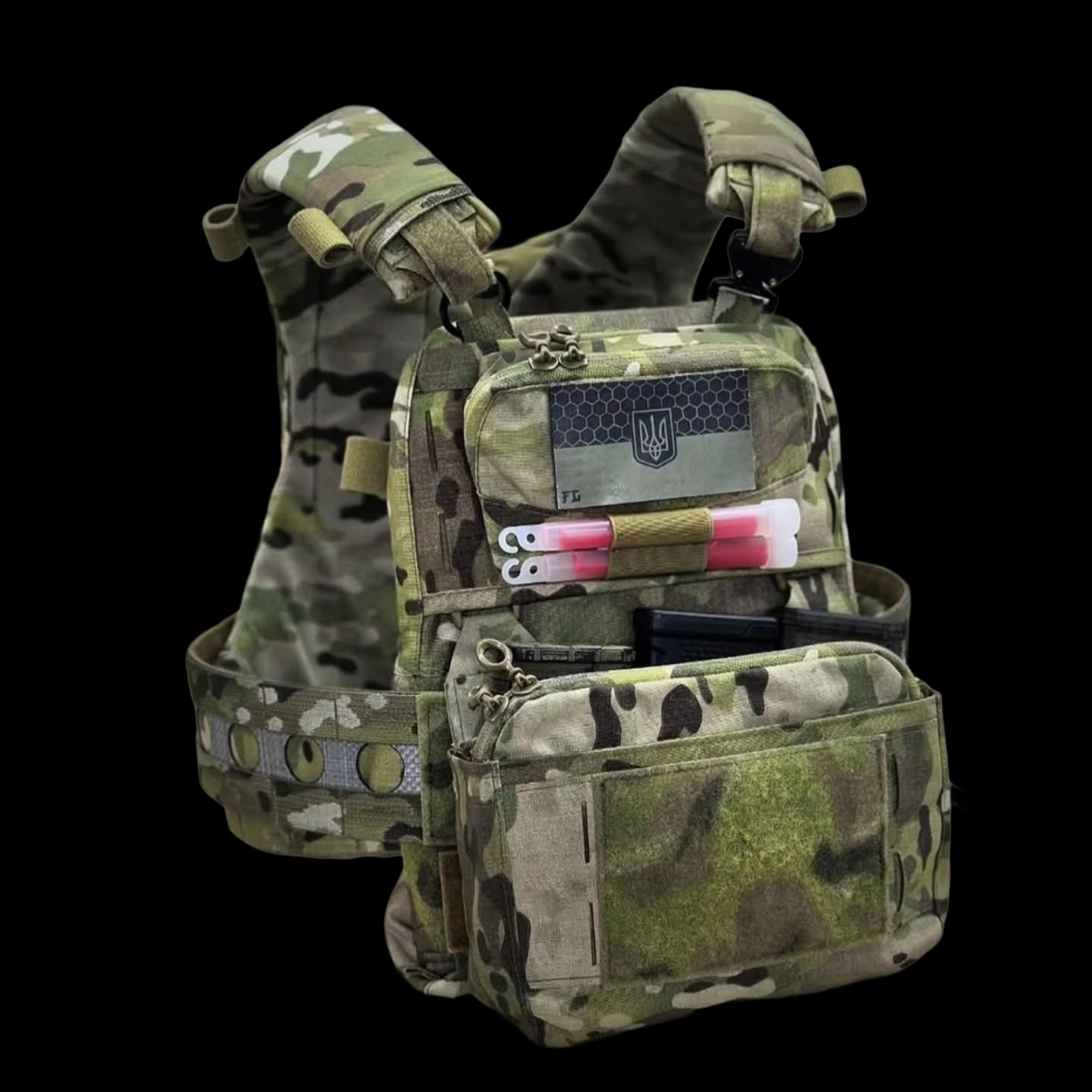 Модульний гібридний корсетний бронежилет "FRANKENSTEIN" від українського бренду "PROTEC UA".