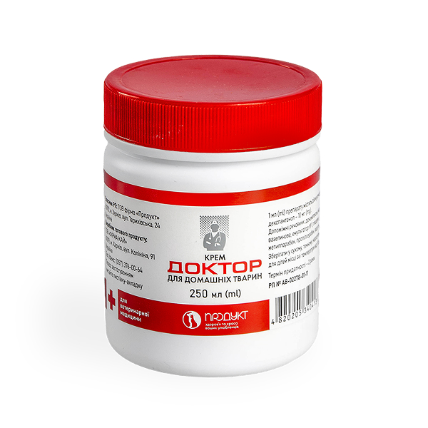 Крем Доктор з декаметоксином 250мл (банка)